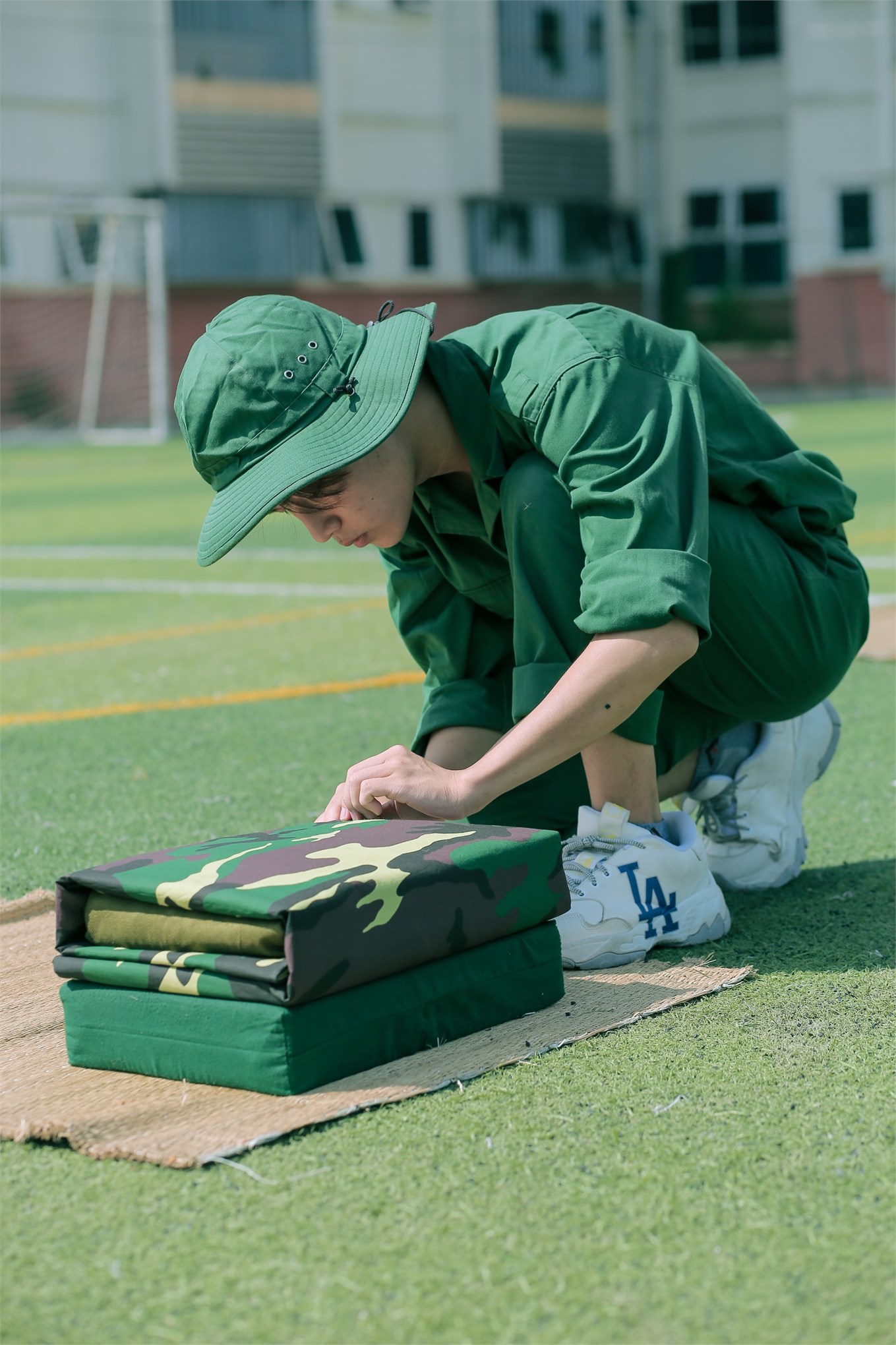 Đoàn Công tác Trường Cao đẳng Truyền hình đến thăm quan, kiểm tra kỳ học quân sự của học sinh-sinh viên Nhà trường tại Trung tâm GDQP&AN, Trường Đại học Công nghiệp Hà Nội