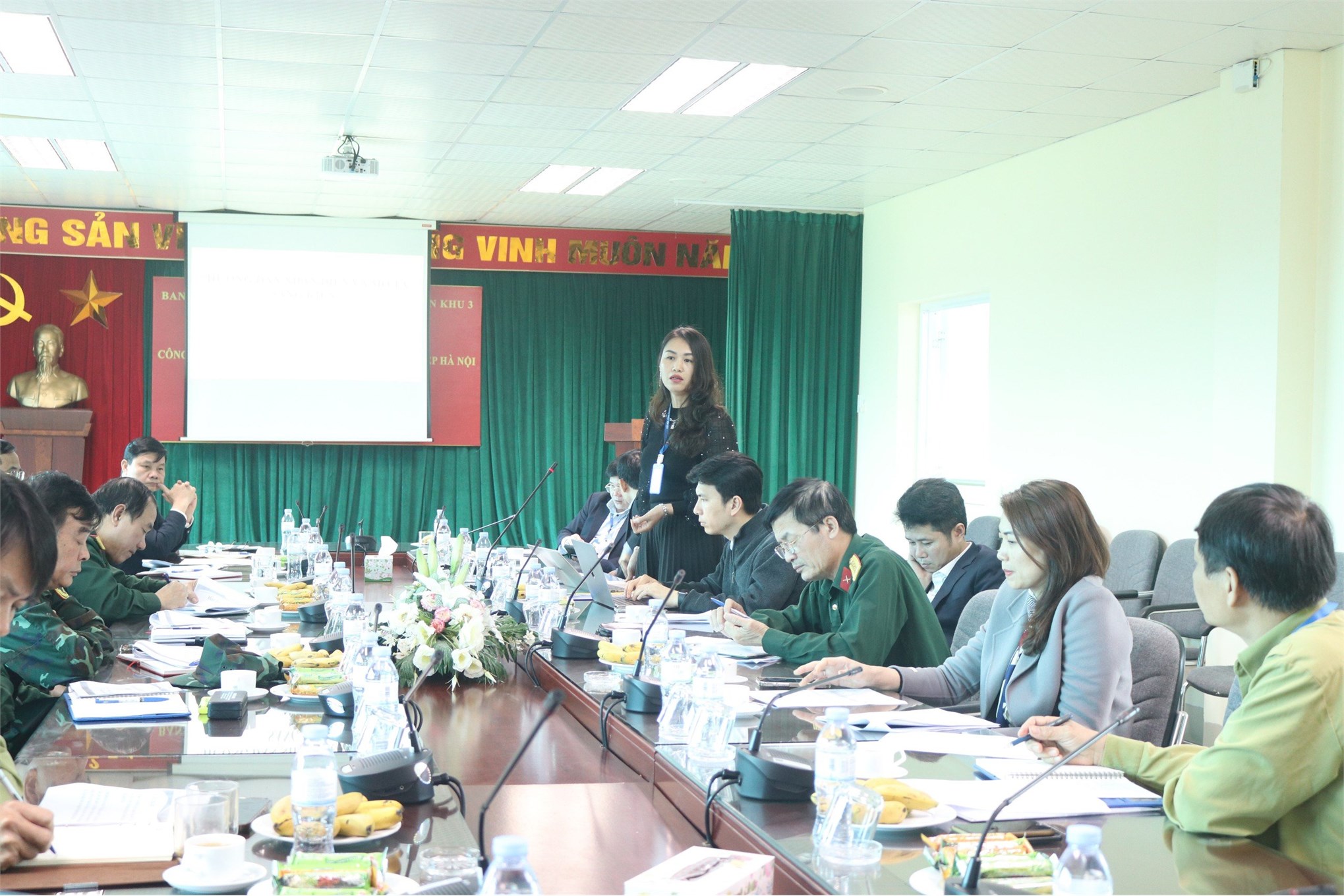 Tập huấn công tác nghiên cứu khoa học tại Trung tâm GDQP&AN, Trường Đại học Công nghiệp Hà Nội.
